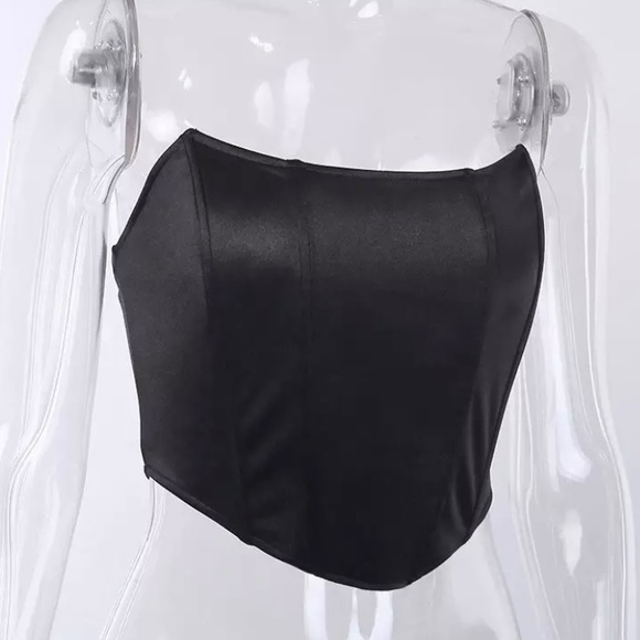 Black corset top - Picture 3 of 5